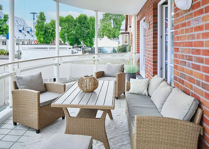 דירה Techts Strandhaus טימנדורפר שטרנד